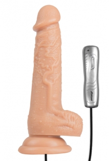 Naked Vibes 18cm Ger�ek�i Dildo Vibrat�r